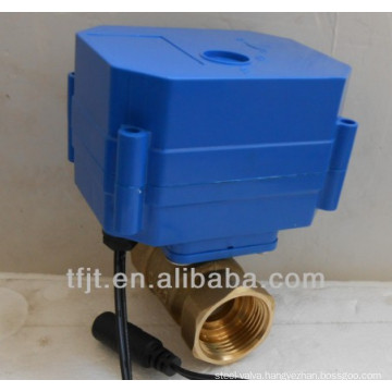 2way CWX-60P brass reduced port BSP both female ADC9-24V CR04 DN32 normally close electric valve for irrigation water